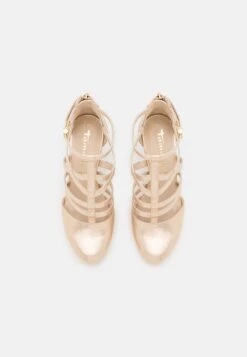 Tamaris Plateaupumps - Light Gold Glam -SchoenenPlezier 01026c6161c54f438d0b29f8d043c5e6 scaled