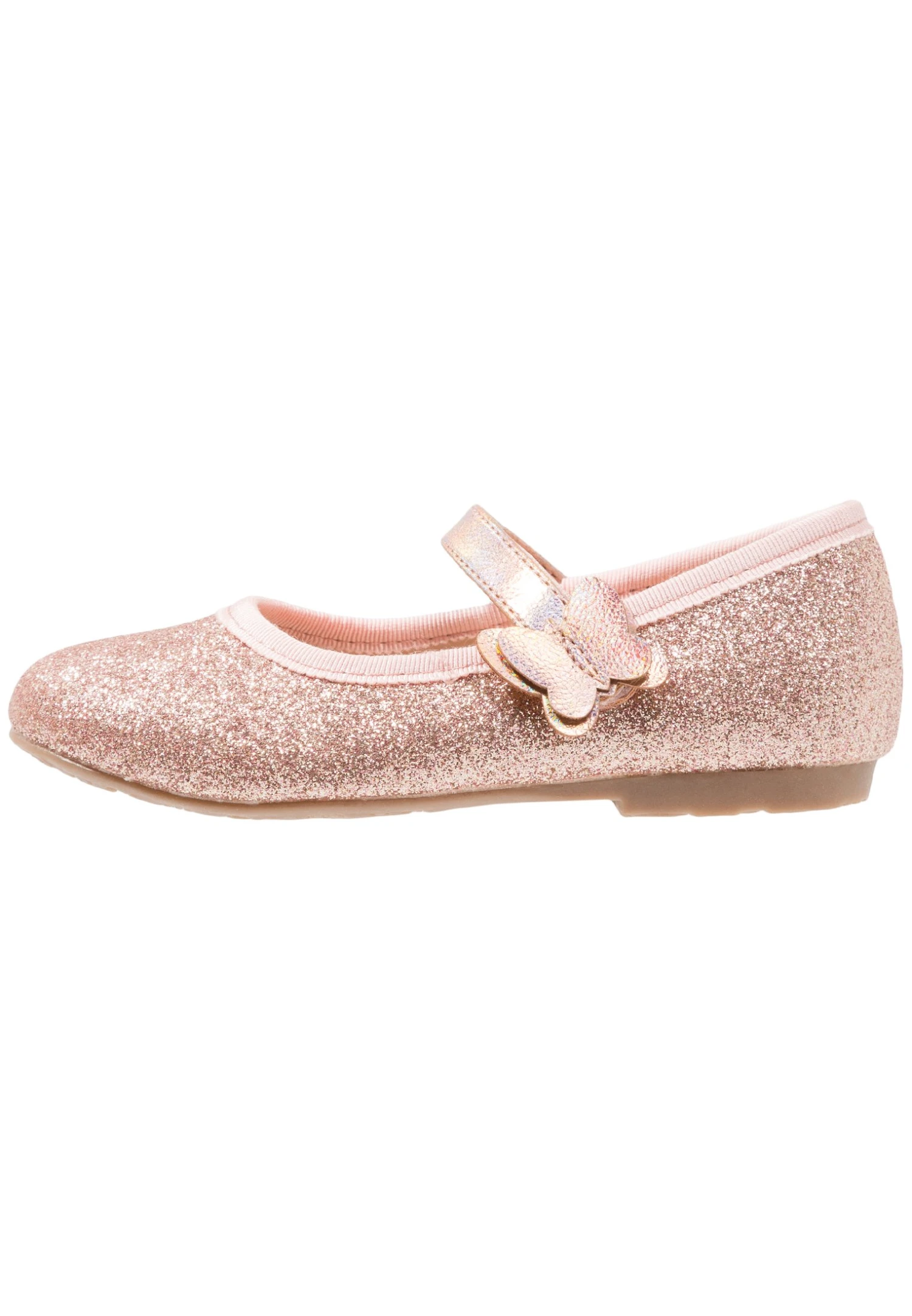 Friboo Ballerina'S Met Enkelbandjes - Rose Gold 1 Friboo Ballerina'S Met Enkelbandjes - Rose Gold
