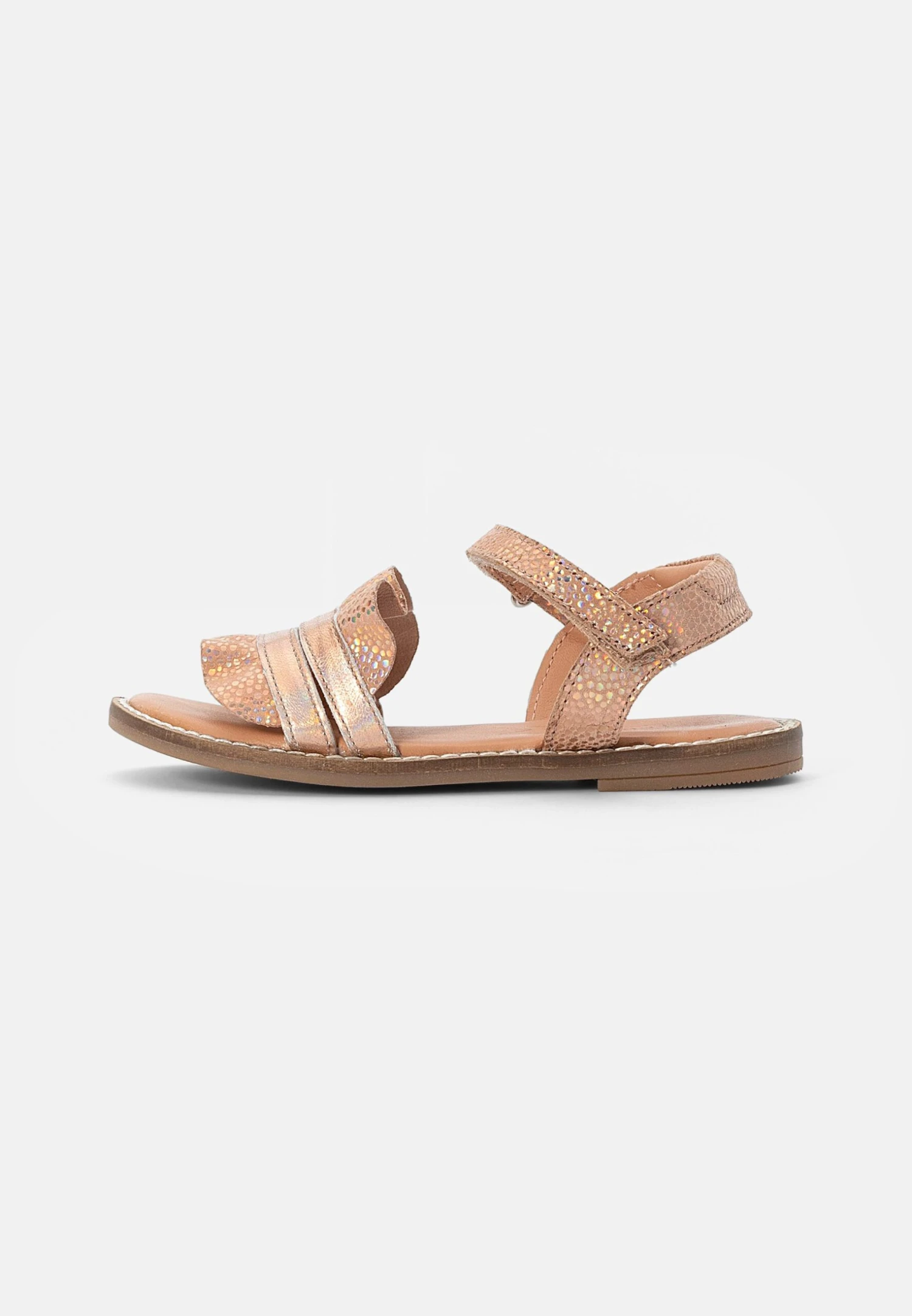 Friboo Leather Strappy Sandals - Sandalen - Rose Gold/Coloured 1 Friboo Leather Strappy Sandals - Sandalen - Rose Gold/Coloured