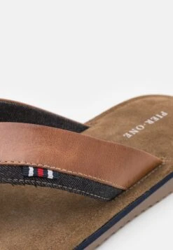 Pier One Leather - Teensandalen - Cognac -SchoenenPlezier 1f87f71132da493d87a878e247d137ba scaled