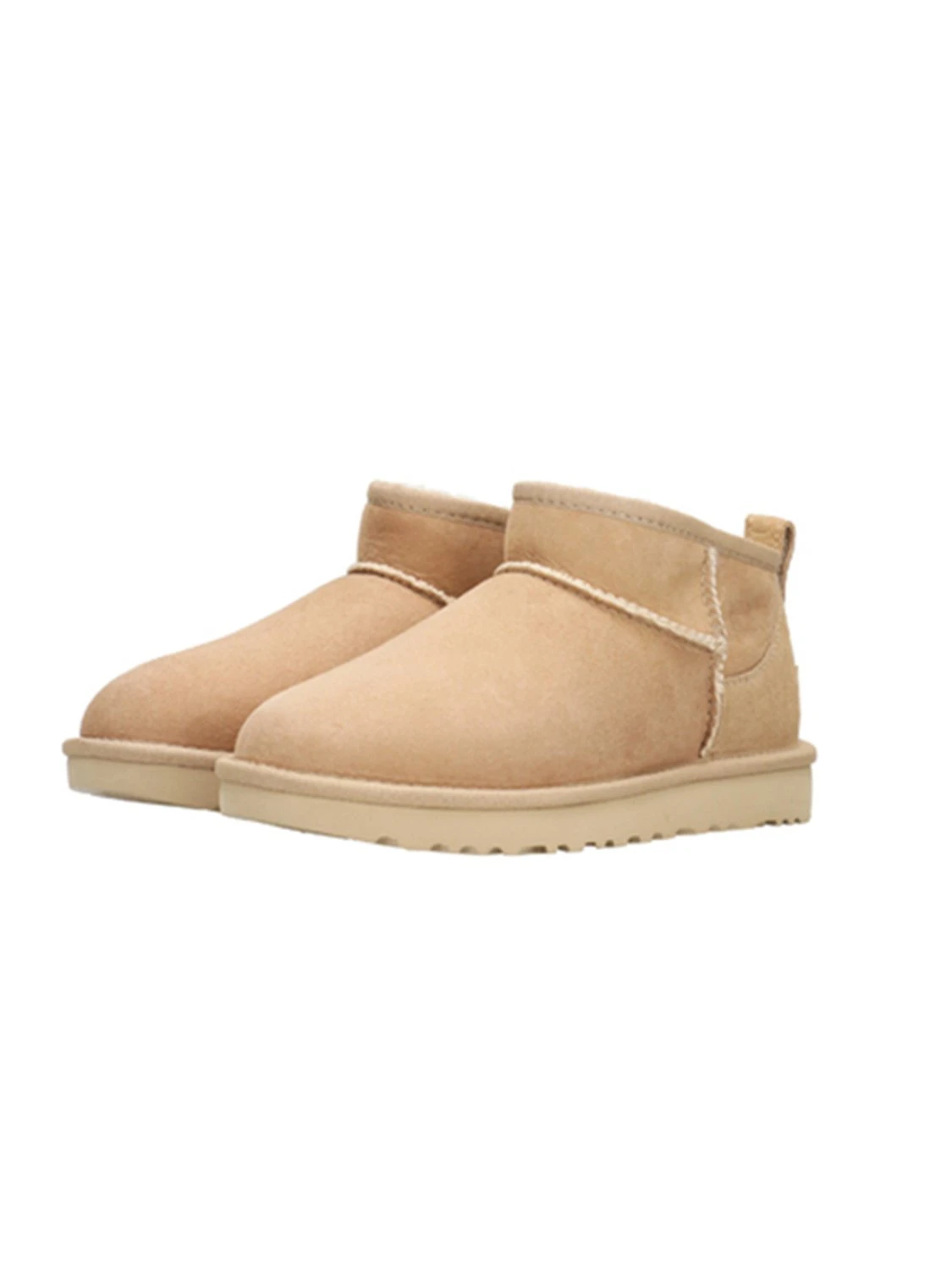 Ugg Classic Ultra Mini - Korte Laarzen - Sand 2 Ugg Classic Ultra Mini - Korte Laarzen - Sand - Afbeelding 2