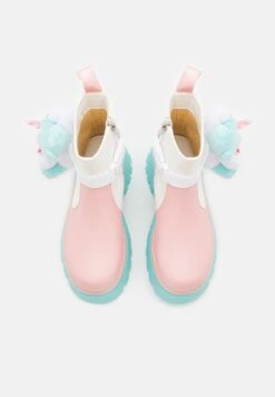 KOI FOOTWEAR Melanie Martinez Sweet Teddy Bear Platform Boots - Korte Laarzen - Blue/Pink/White -SchoenenPlezier 306889d4318e47c3abcf04060b3004bb scaled