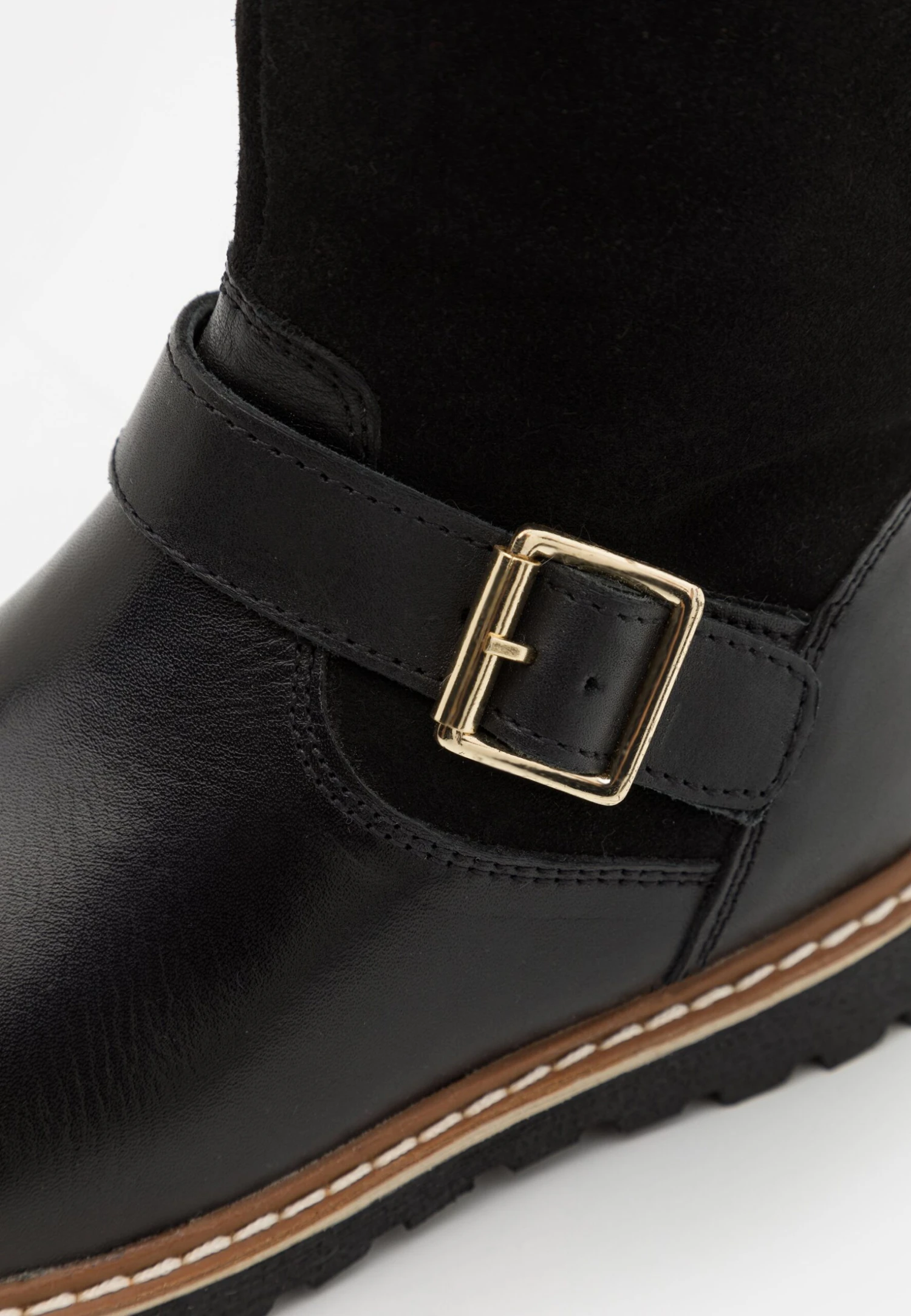 Friboo Leather - Snowboots- Black 6 Friboo Leather - Snowboots- Black - Afbeelding 6