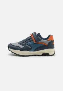 SchoenenPlezier 23 Geox Pavel - Sneakers Laag - Navy/Orange