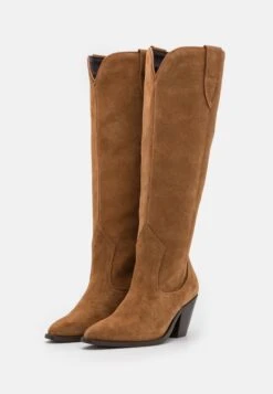 Anna Field Leather - Cowboy-/Bikerlaarzen - Cognac -SchoenenPlezier 4c07a08dcb174130bf83a2f2b434367a scaled