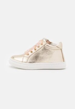 Friboo Leather - Sneakers Hoog - Gold