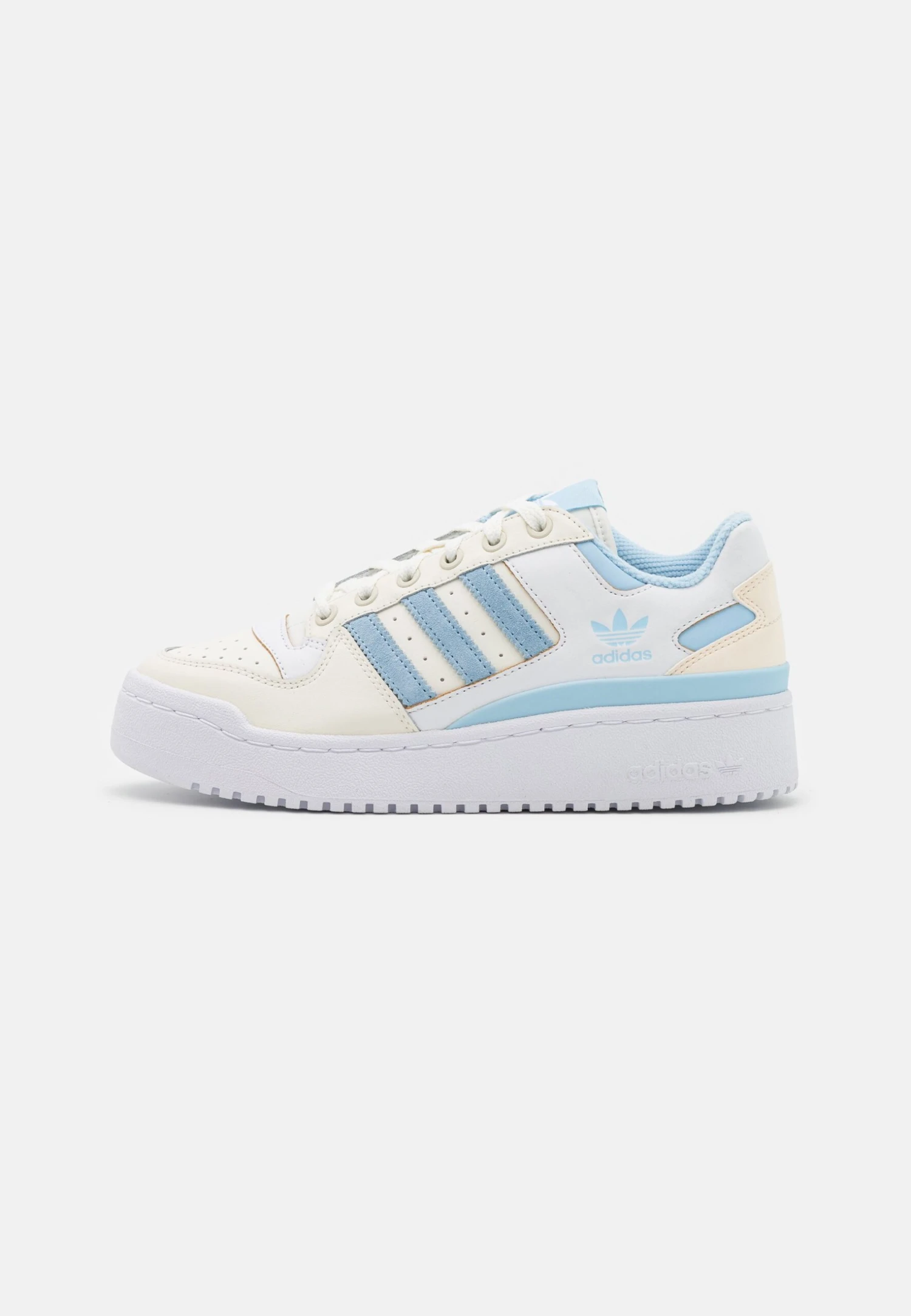 Adidas Originals Forum Bold Stripes W - Sneakers Laag - Off White/Clear Sky/White 2 Adidas Originals Forum Bold Stripes W - Sneakers Laag - Off White/Clear Sky/White - Afbeelding 2