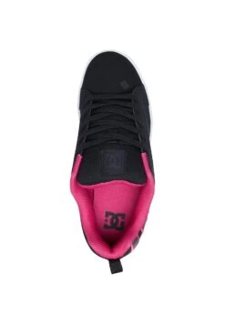 DC SHOES Court Graffik - Sneakers Laag - Black/Pink Stencil -SchoenenPlezier 869cf91cfdae45ac828dc6a7a12cb0d7