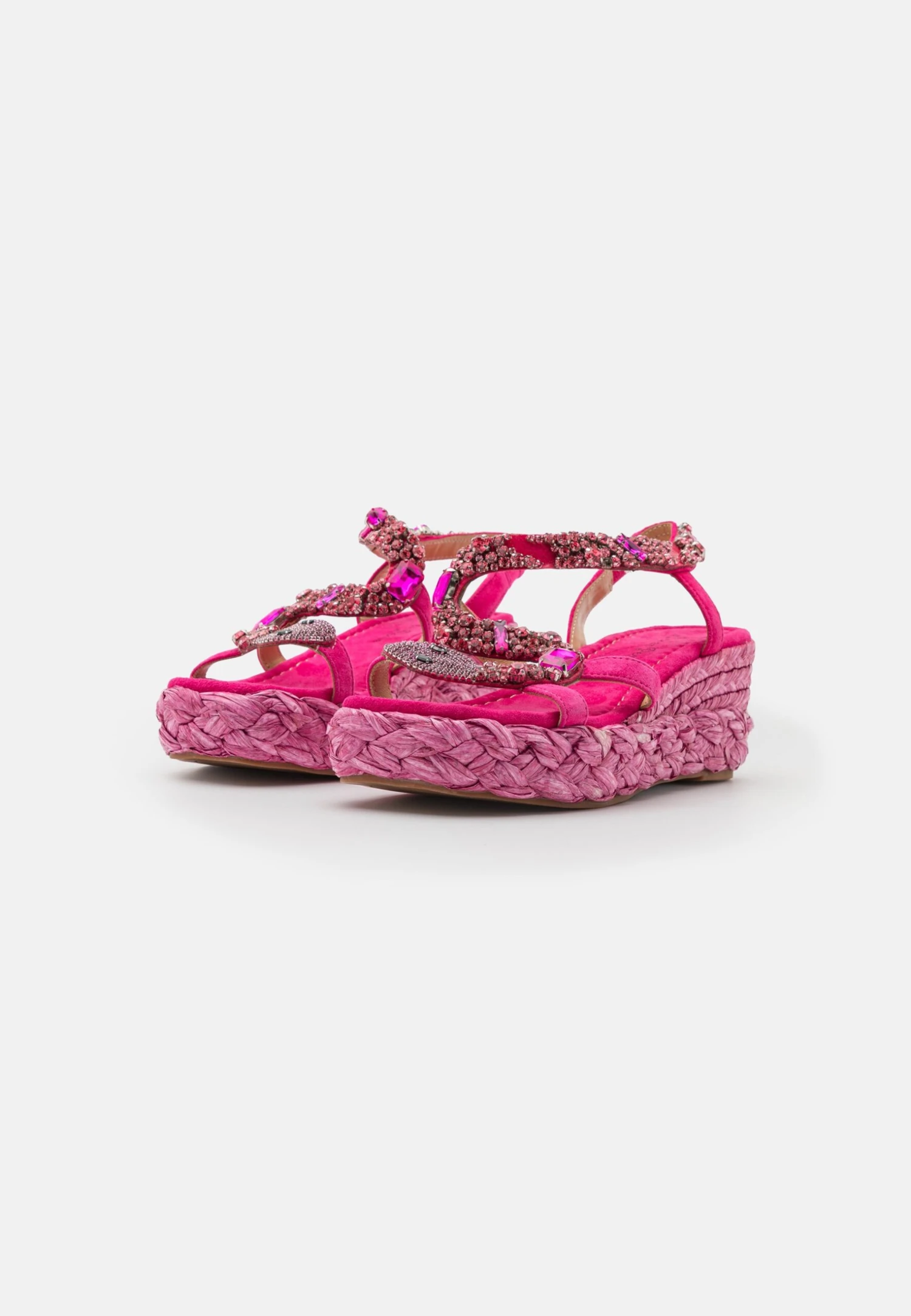 Alma En Pena Sandalen Met Sleehak - Fuxia 3 Alma En Pena Sandalen Met Sleehak - Fuxia - Afbeelding 3