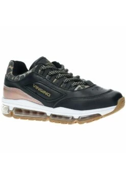 Vingino Fenna Ii - Sneakers Laag - Black/Pink/Beige -SchoenenPlezier 983e5b2797de498ba021eac19c0a7332