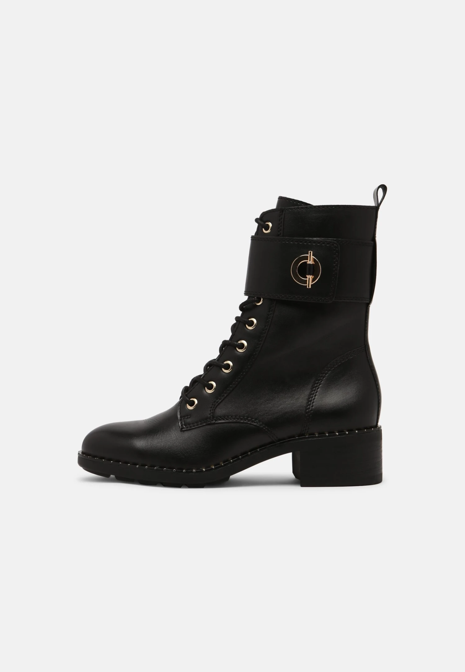 Tamaris Veterboots - Black/Gold 2 Tamaris Veterboots - Black/Gold - Afbeelding 2