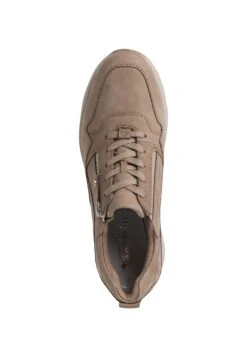 Tamaris Pure Relax - Sneakers Laag - Taupe Nubuc -SchoenenPlezier a396f1106f5d4eaa8d19546864c8f429