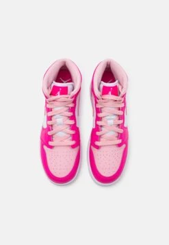 Air Jordan 1 Mid Unisex - Sneakers Hoog - White/Medium Soft Pink/Fierce Pink -SchoenenPlezier a9ceade33e1143b78057365a180b117e scaled