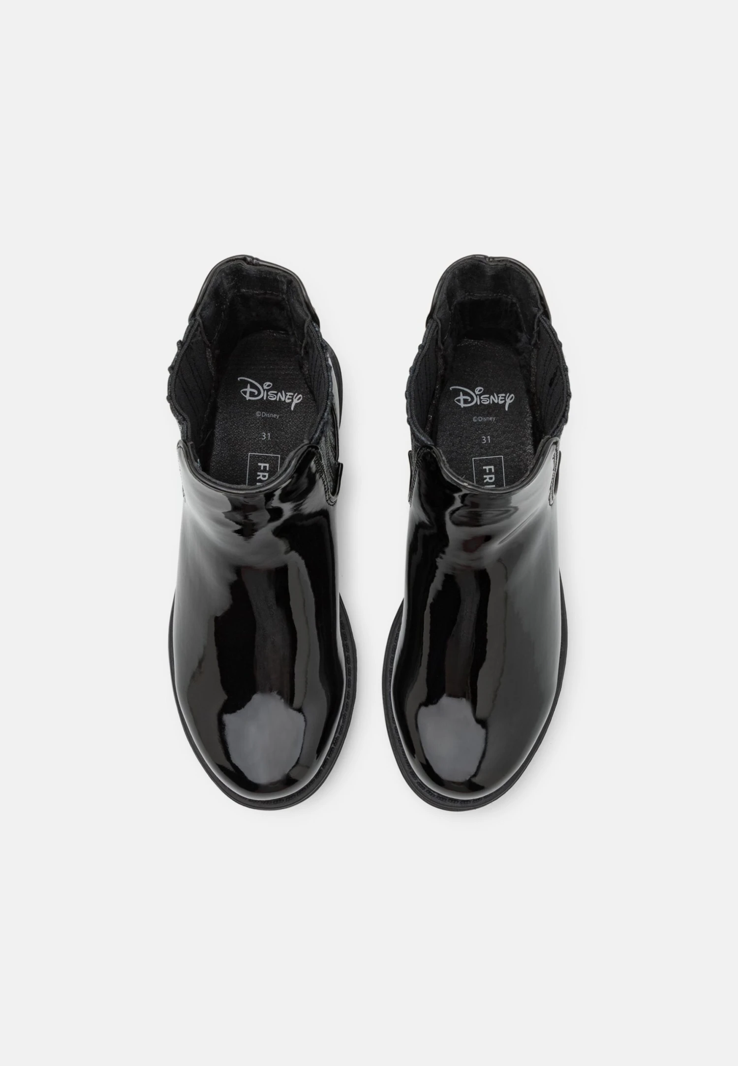 Friboo Disney Mickey Mouse - Zip-Up Booties- Korte Laarzen - Black 4 Friboo Disney Mickey Mouse - Zip-Up Booties- Korte Laarzen - Black - Afbeelding 4