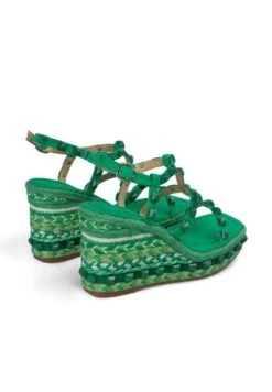 Alma En Pena Zavala - Sandalen Met Sleehak - Verde Oscuro 5 Alma En Pena Zavala - Sandalen Met Sleehak - Verde Oscuro -SchoenenPlezier add656f46e0d4976a8ecb68b8021a5d5