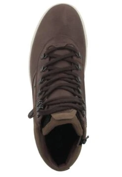 ECCO Sneakers Hoog - Chocolate-Cocoa Brown -SchoenenPlezier ae1bd5b3dbaa4c76896465d974959f0f