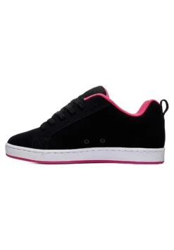 DC SHOES Court Graffik - Sneakers Laag - Black/Pink Stencil -SchoenenPlezier b4b4d268beb44d2eafe0c83d73c1f95f