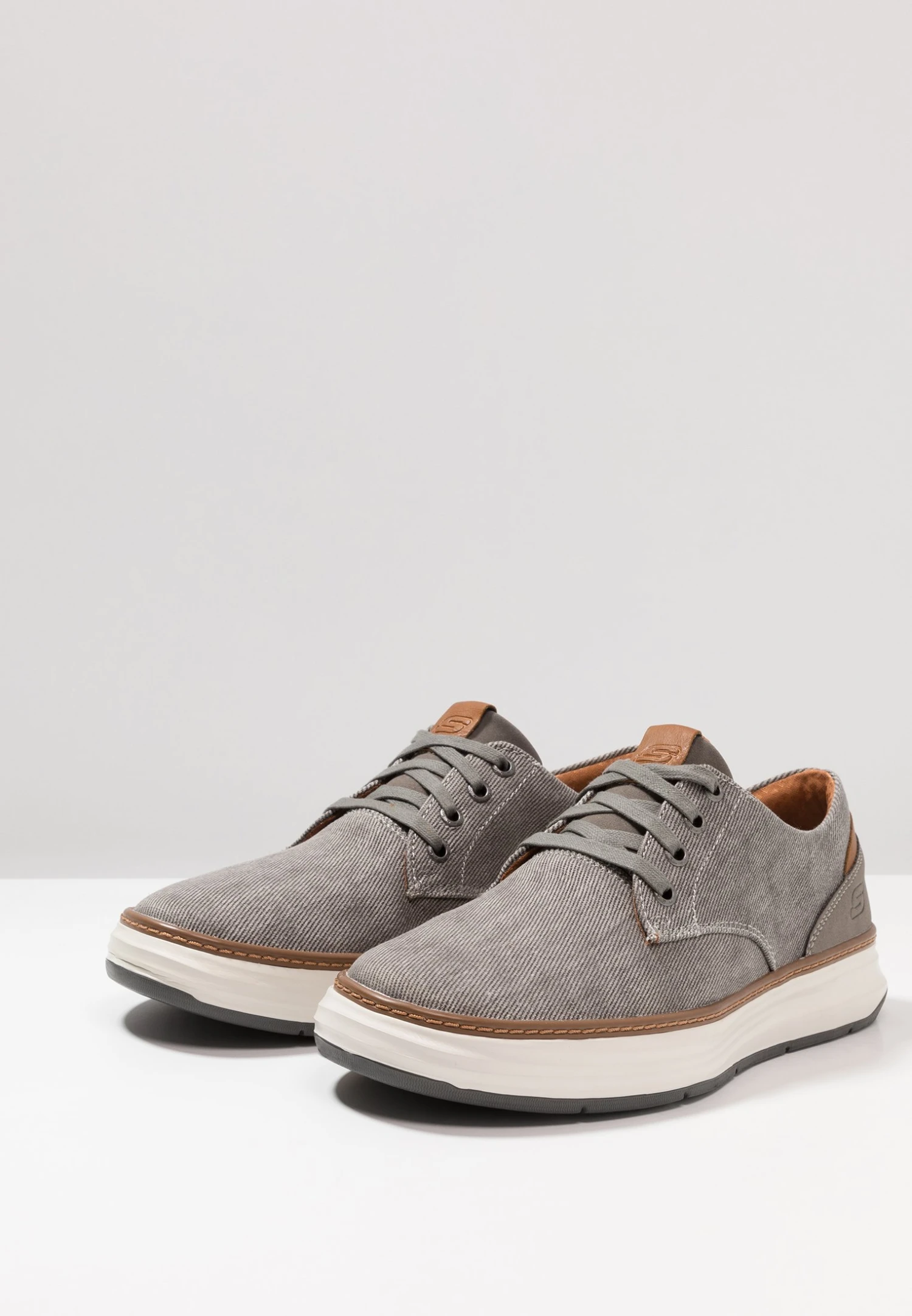 Skechers Moreno - Sneakers Laag - Taupe 3 Skechers Moreno - Sneakers Laag - Taupe - Afbeelding 3