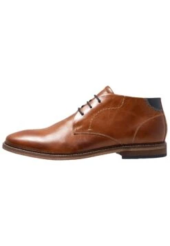 Pier One Leather - Veterschoenen - Cognac