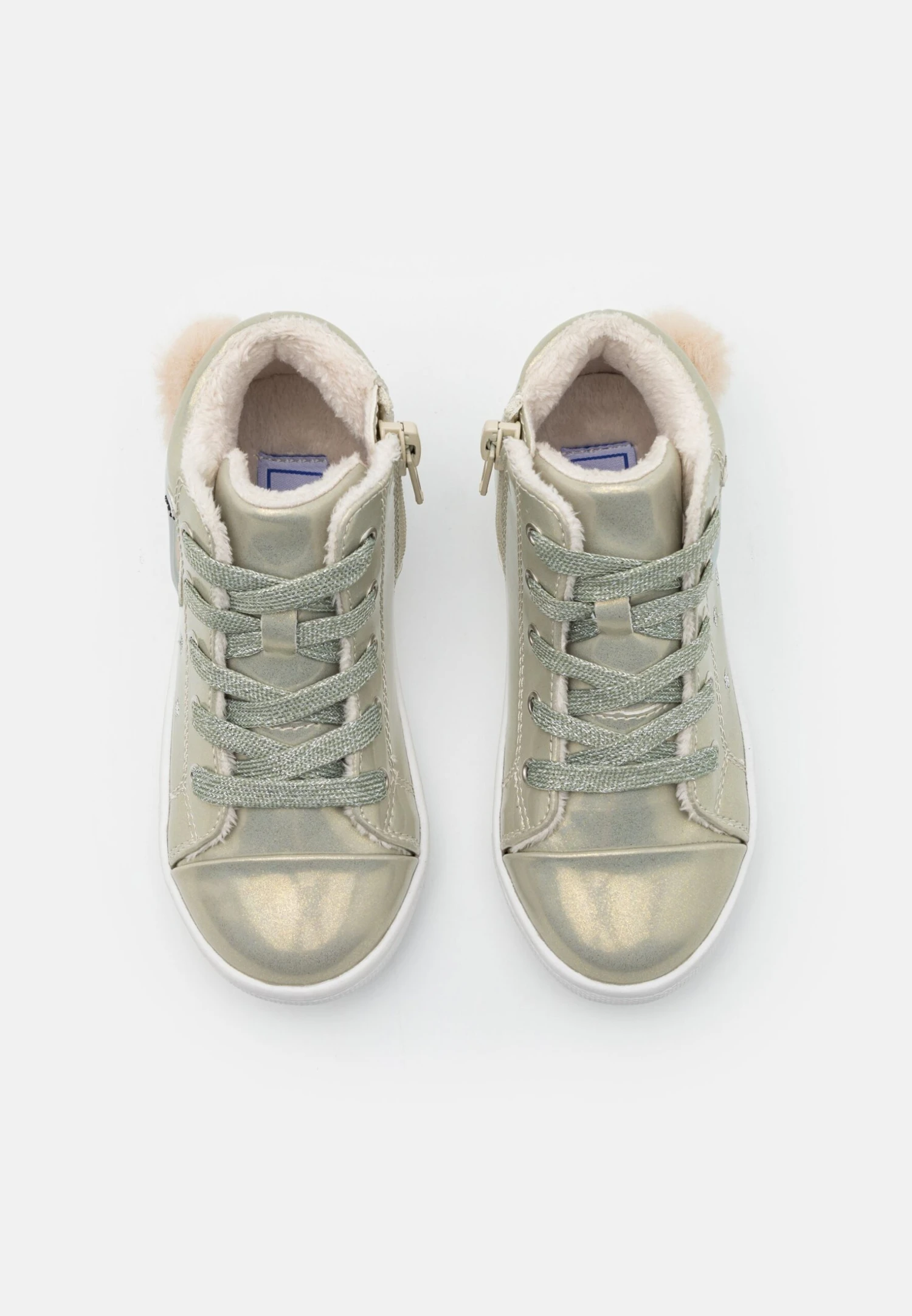 Friboo Sneakers Hoog - Mint 4 Friboo Sneakers Hoog - Mint - Afbeelding 4