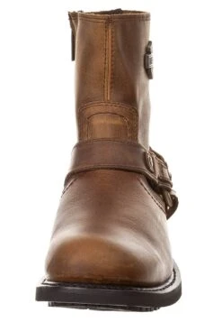 Harley Davidson Scout - Cowboy-/Bikerlaarsjes - Brown -SchoenenPlezier d56ff4dc4d3a4e79b23951bae97abcc4