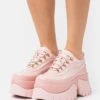 KOI FOOTWEAR Melanie Martinez Ribbon Cake Platform Shoes - Sneakers Laag - Pink/Purple