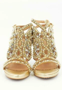 Alma En Pena Burano - Sandalen Met Hoge Hak - Gold -SchoenenPlezier d8e1165e138745a295fe53eaf2c7fc0c