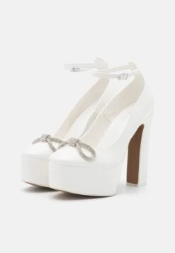 Call It Spring Vegan Kamilia - Plateaupumps - White -SchoenenPlezier dbe25ae23d9941339197dd8a161d1e72 scaled