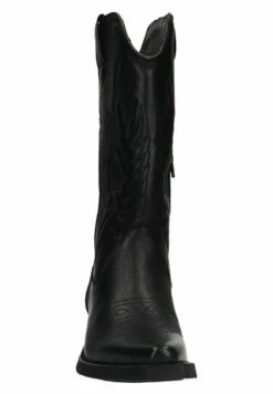 Western Aus - Cowboy-/Bikerlaarzen - Black -SchoenenPlezier e251729e3cde453381ec39fc7a4d93df