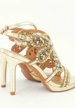 Alma En Pena Burano - Sandalen Met Hoge Hak - Gold -SchoenenPlezier e6a614cf25b0435283b1127da4fa3c3d