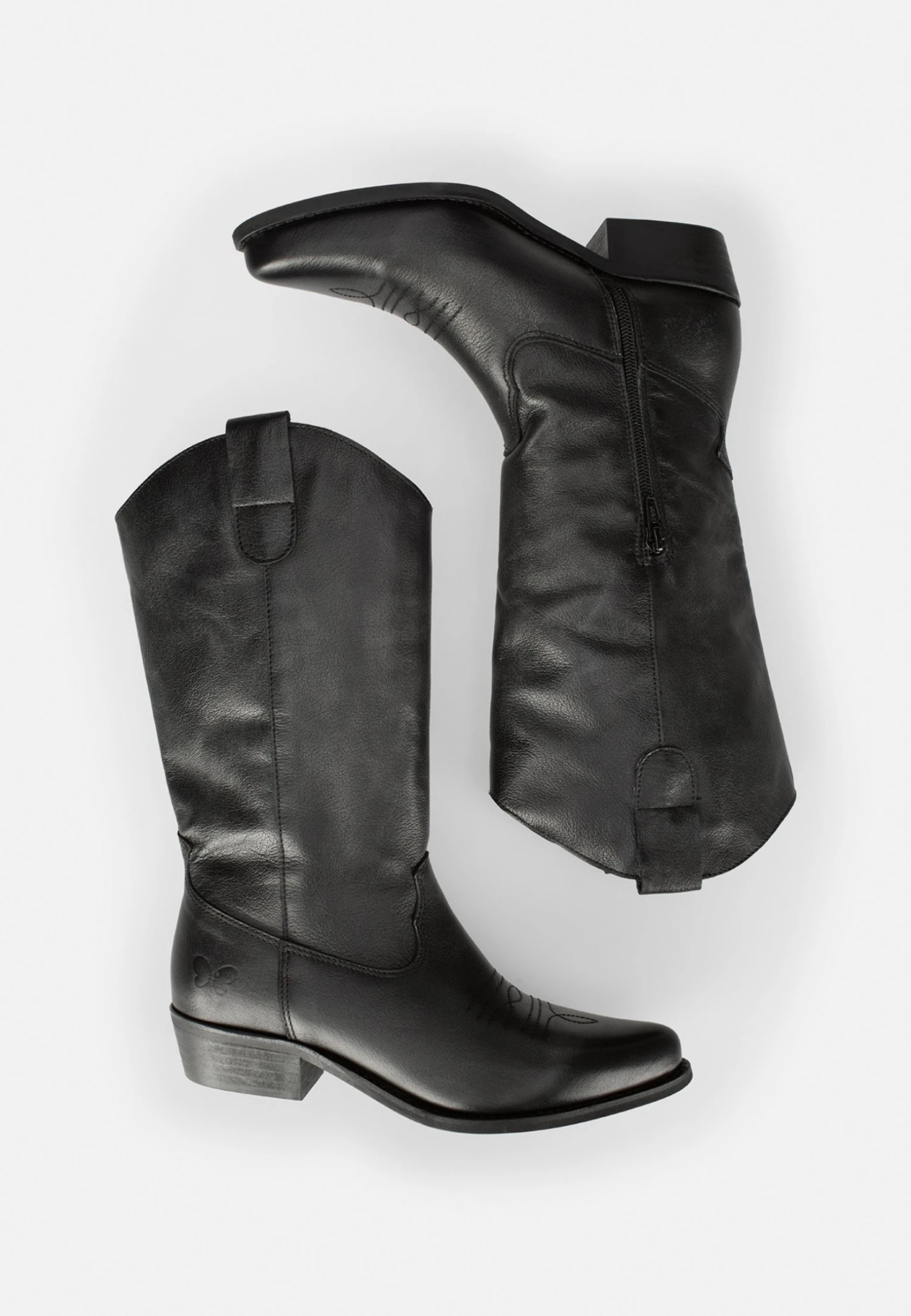 Cowboy-/Bikerlaarzen - Black 4 Cowboy-/Bikerlaarzen - Black - Afbeelding 4